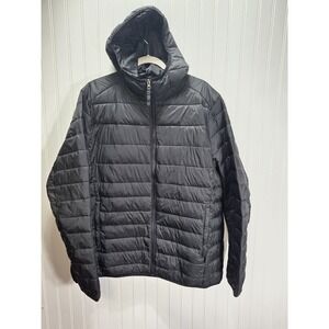 Amazon Essentials Men's Packable Lightweight Water-Resistant Puffer Sz Xl Black